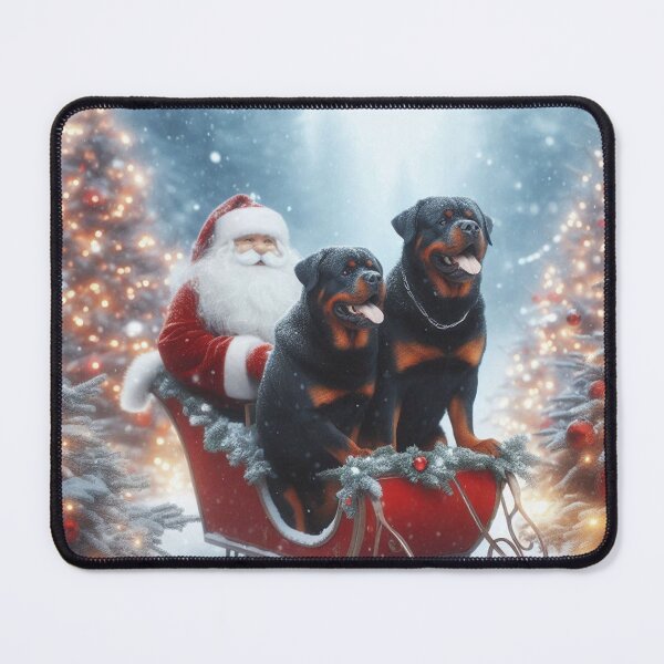 Item preview, Rottweilers Christmas Eve designed and sold by 123ks.
