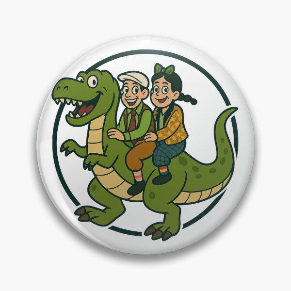 Item preview, Munchkin friends riding t rex designed and sold by Rexware.