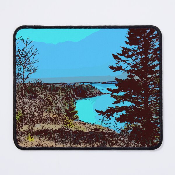 Item preview, Eastport Maine Bluff [Bright Vector] designed and sold by dragonsinn.