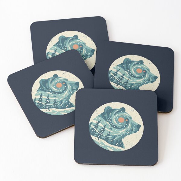 Item preview, Double Exposure Winter Bear designed and sold by CANDO ART STORE.