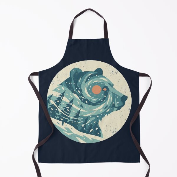 Item preview, Double Exposure Winter Bear designed and sold by CANDO ART STORE.