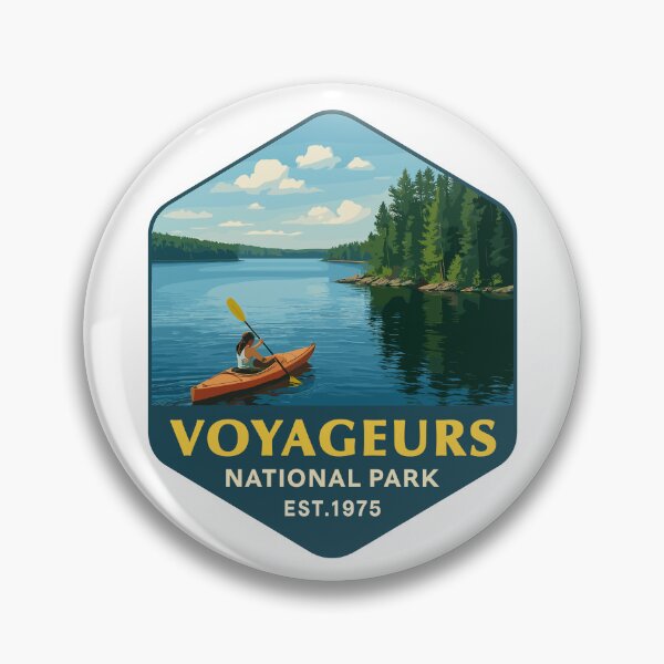 Item preview, Voyageurs National Park Minnesota Lake Sticker designed and sold by Ismeal Von.