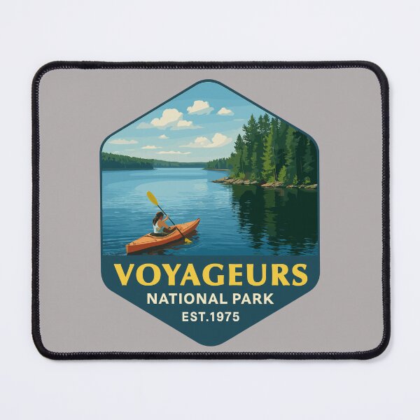 Item preview, Voyageurs National Park Minnesota Lake Sticker designed and sold by Ismeal Von.