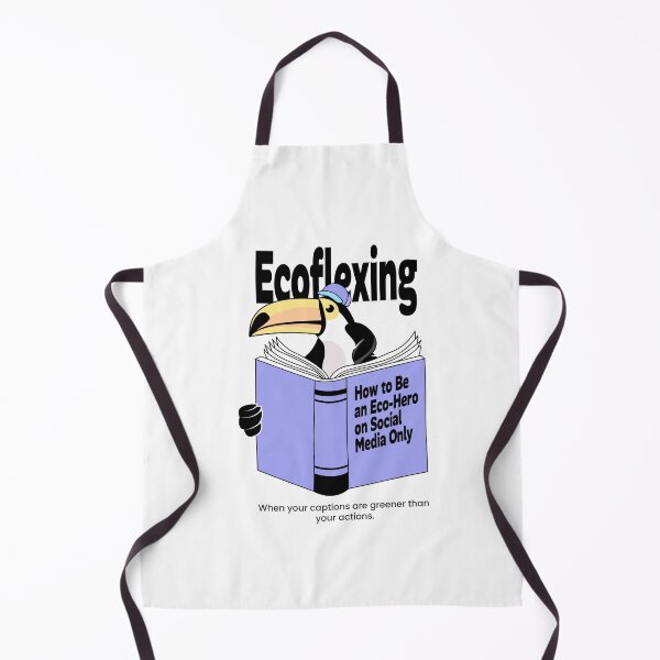 Item preview, Eco-Hero Toucan – Funny Satirical Cartoon Bird Reading a Book designed and sold by Heytoucan.