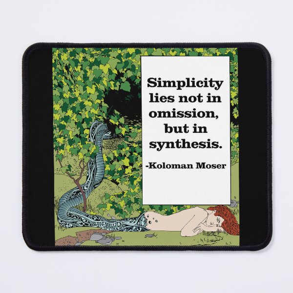Item preview, Mermaid by Koloman Moser designed and sold by KeeganCreations.