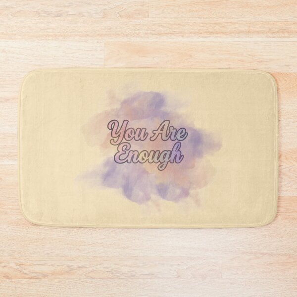 Item preview, You Are Enough T-Shirt - Dreamy Pastel Script Affirmation Quote designed and sold by SebastianSpace.