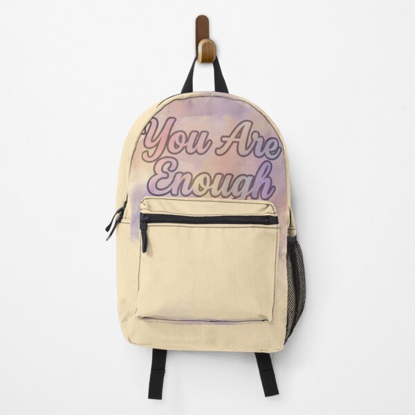 Item preview, You Are Enough T-Shirt - Dreamy Pastel Script Affirmation Quote designed and sold by SebastianSpace.