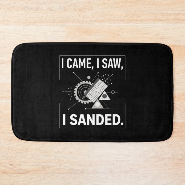 Item preview, Saw & Sand Woodworking Quote designed and sold by Ink-Fusions.