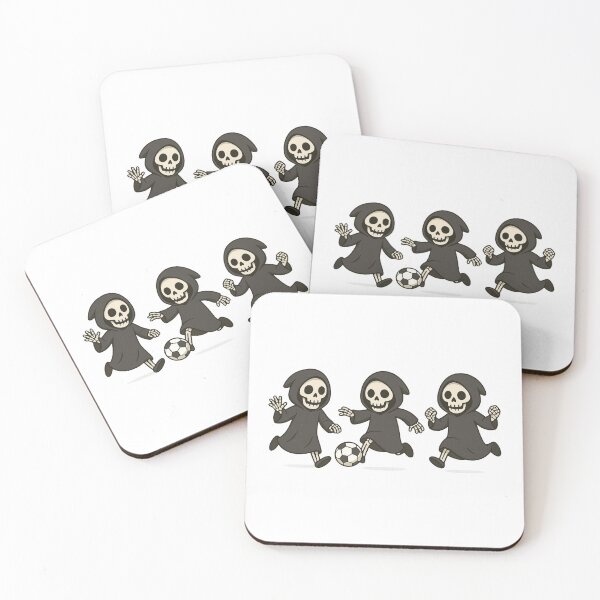 Item preview, Grim Reapers  playing football Reaper Utd designed and sold by JamesDunican.