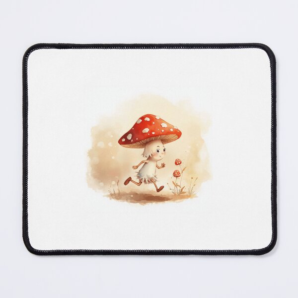 Item preview, Fly agaric that runs designed and sold by Tresorsdesbois.
