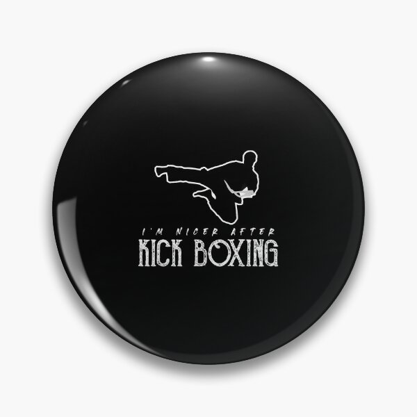 Item preview, I'M Nicer After Kick Boxing Martial Arts Therapy designed and sold by AlicaMonica.