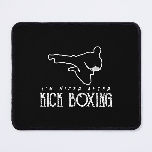 Item preview, I'M Nicer After Kick Boxing Martial Arts Therapy designed and sold by AlicaMonica.