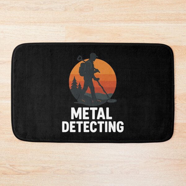 Artikelvorschau, Metalldetektor-Abenteuer Schatzsuche Silhouette entworfen und verkauft von LuminOrb.