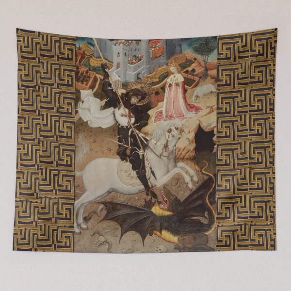 Item preview,  St. George and The Dragon by Bernat Martorell designed and sold by BulganLumini.