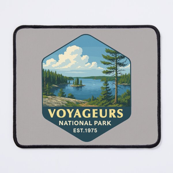 Item preview, Voyageurs National Park Minnesota Lake Sticker designed and sold by Ismeal Von.