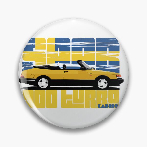 Item preview, Classic 80s 900 Turbo Convertible – Retro Scandinavian Car T-Shirt designed and sold by tupaffi.