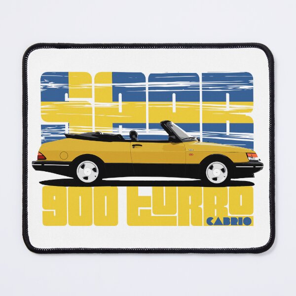 Item preview, Classic 80s 900 Turbo Convertible – Retro Scandinavian Car T-Shirt designed and sold by tupaffi.