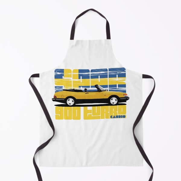 Item preview, Classic 80s 900 Turbo Convertible – Retro Scandinavian Car T-Shirt designed and sold by tupaffi.