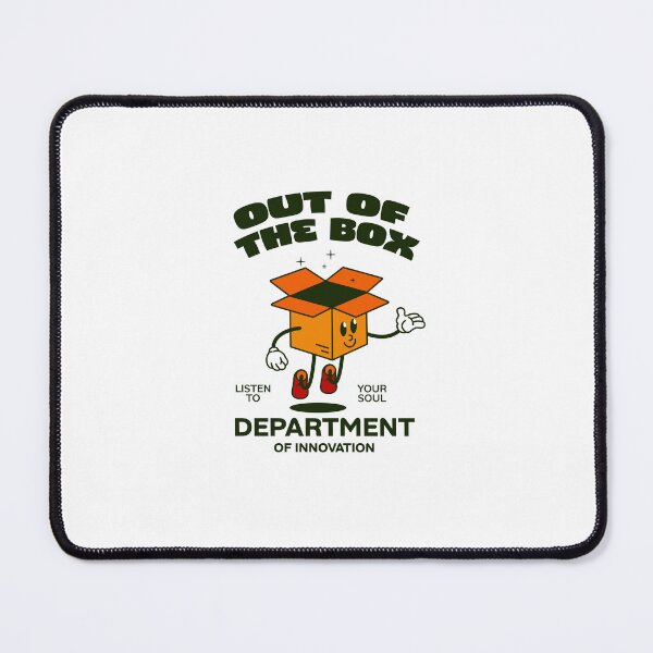 Item preview, Out of the Box – Innovation Department Cartoon Box Character designed and sold by Heytoucan.