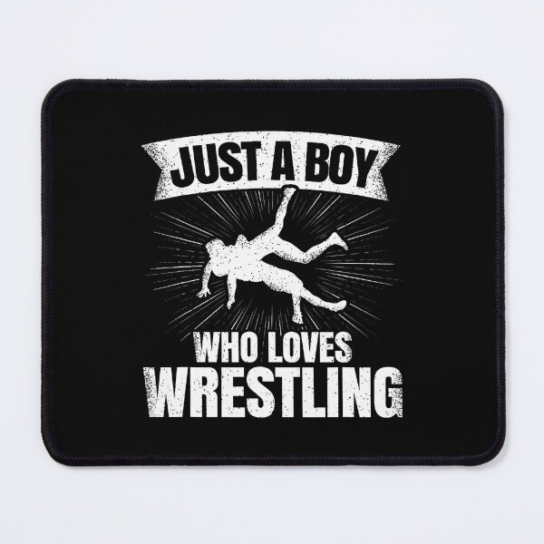 Item preview, Just A Boy Who Loves Wrestling Wrestler Boys Kids designed and sold by AlicaMonica.