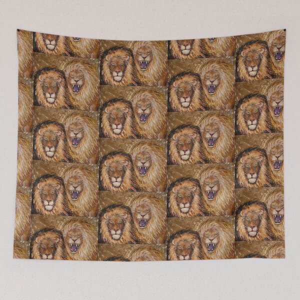 Item preview, Lions-The Mane Event designed and sold by Tina Brunetti.