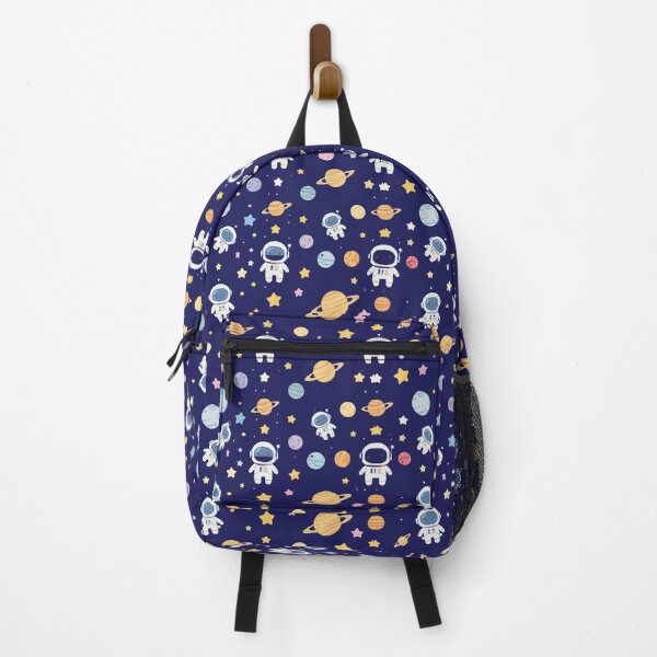 Item preview, Cute Space Pattern – Stars, Planets & Astronauts | Kawaii Galaxy Design for Bedding & Home Decor designed and sold by HappySproutArt.
