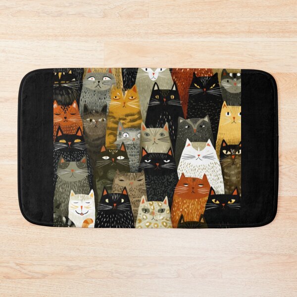 Item preview, Cats phone case pattern designed and sold by SmileshareShop.