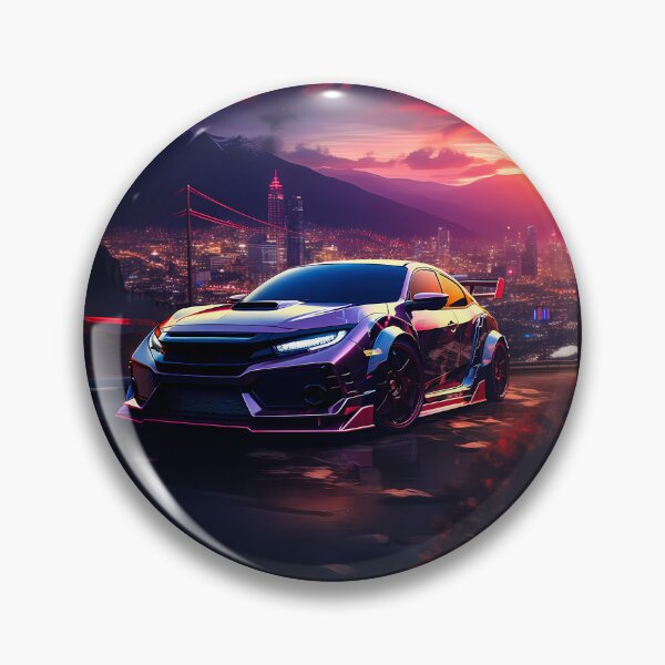 Item preview, Urban Night Car Scene Artwork designed and sold by RevUpDesign.