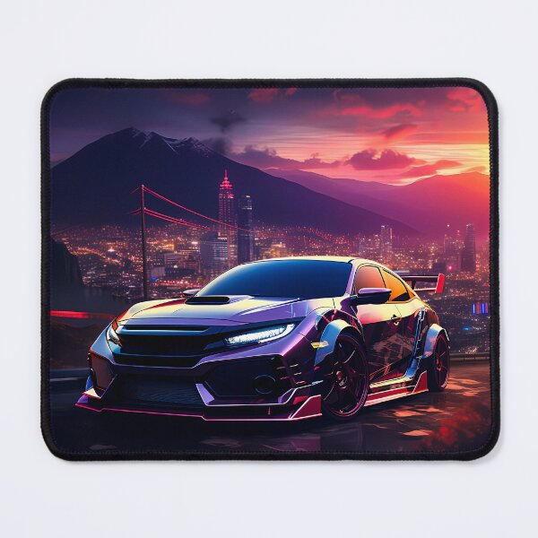 Item preview, Urban Night Car Scene Artwork designed and sold by RevUpDesign.