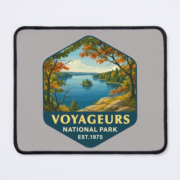 Item preview, Voyageurs National Park Minnesota Lake Sticker designed and sold by Ismeal Von.