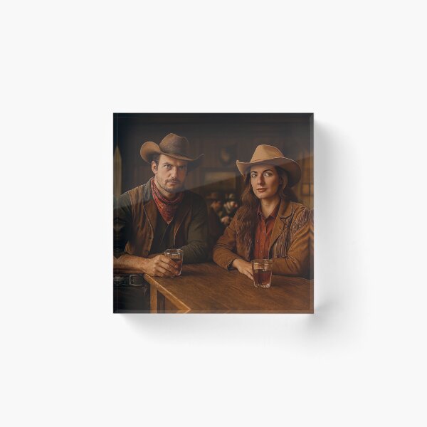 Item preview, Cowboy and cowgirl  designed and sold by reyjf.