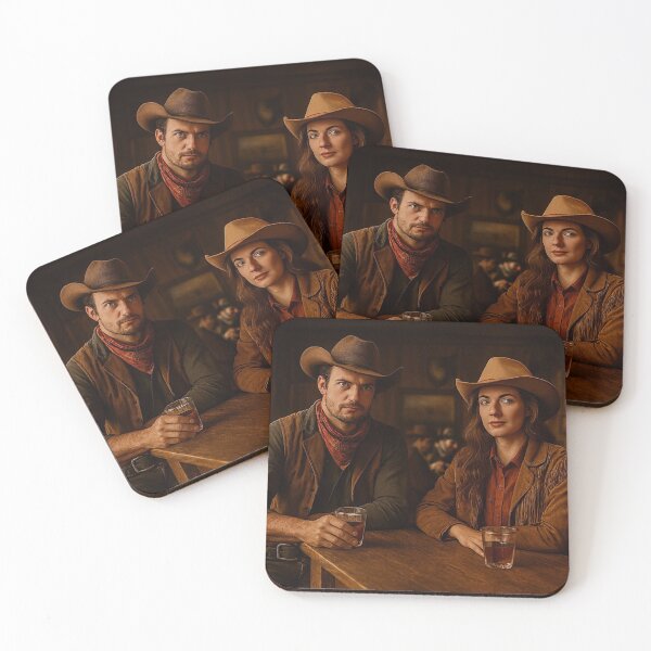 Item preview, Cowboy and cowgirl  designed and sold by The H-Style.