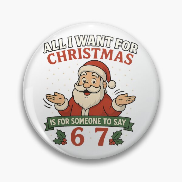 Item preview, 6 7 - All I want for Christmas designed and sold by Activesmack.