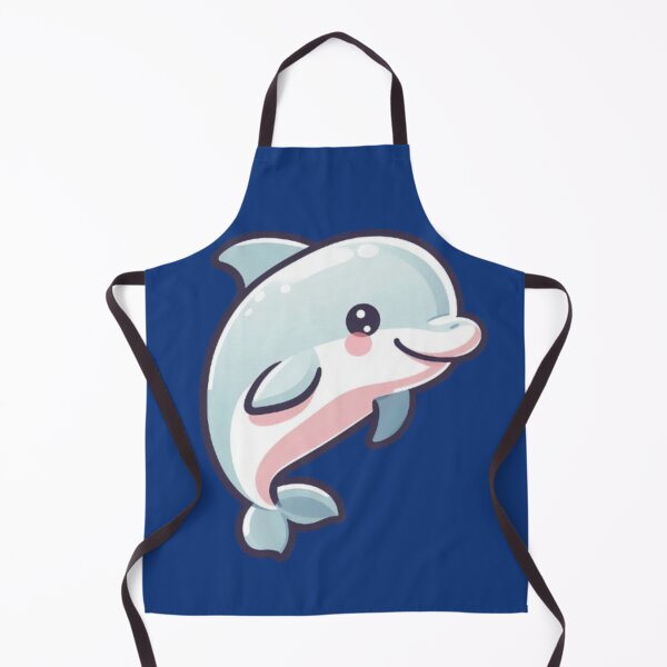 Item preview, Cute Cartoon Dolphin – Playful Ocean Friend designed and sold by Dogandesighn.