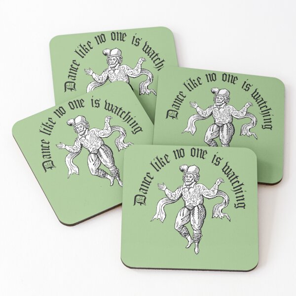 Item preview, Dance Like No One Is Watching Fun Vintage Illustration designed and sold by taiche.