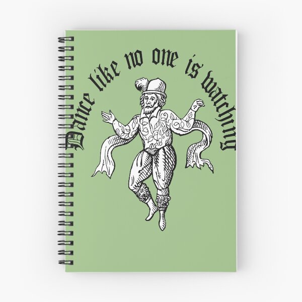 Item preview, Dance Like No One Is Watching Fun Vintage Illustration designed and sold by taiche.