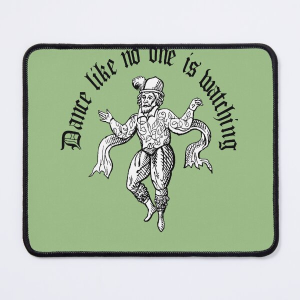 Item preview, Dance Like No One Is Watching Fun Vintage Illustration designed and sold by taiche.