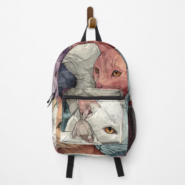 Item preview, Powdery cats pattern designed and sold by SmileshareShop.