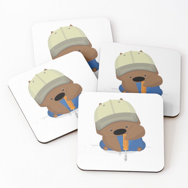 Item preview, NPM: Wombat and screwdriver (White background) designed and sold by hellkni9ht.