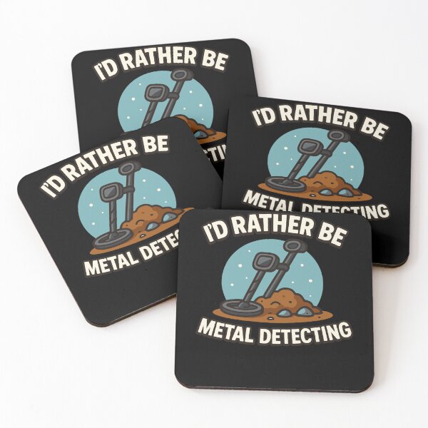 Item preview, I'd Rather Be Metal Detecting Treasure Hunt designed and sold by LuminOrb.