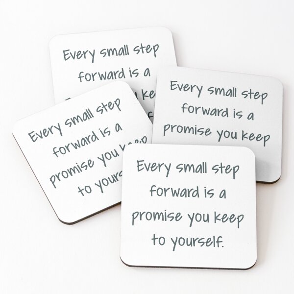 Item preview, Every small step forward is a promise you keep to yourself. designed and sold by successmom.