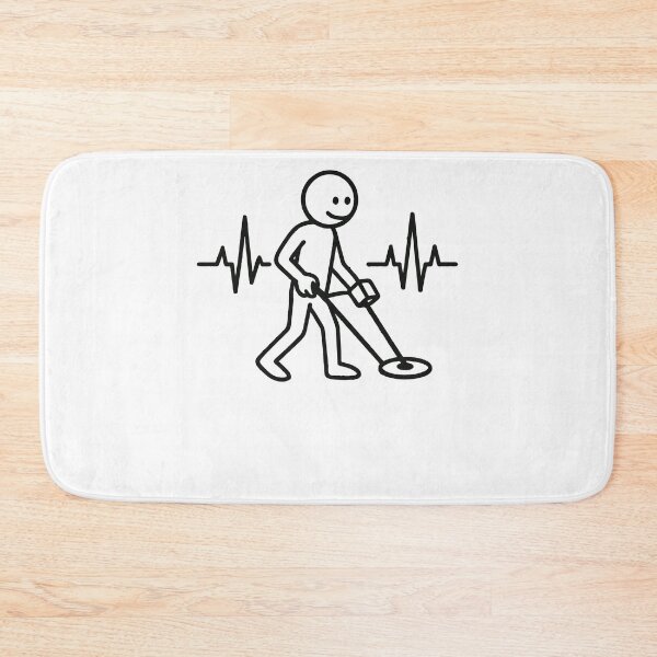 Item preview, Heartbeat Metal Detecting Treasure Hunter Design designed and sold by LuminOrb.