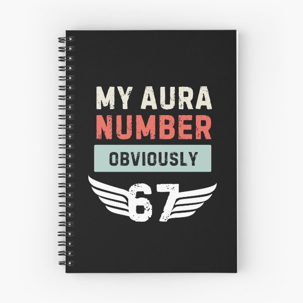 Item preview, My Aura Number Obviously 67 Funny Six Seven Meme designed and sold by PerfectMatch.