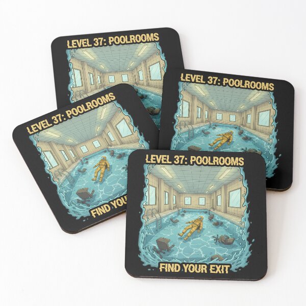 Item preview, Backrooms Level 37 Poolrooms designed and sold by k3rstman1.