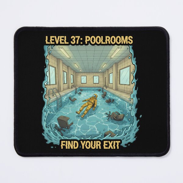 Item preview, Backrooms Level 37 Poolrooms designed and sold by k3rstman1.