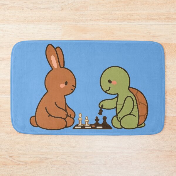 Item preview, Chess Buddies – Turtle and Bunny Game Time designed and sold by Dogandesighn.