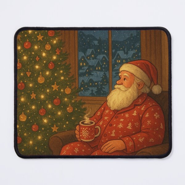 Item preview, Santa Claus at home designed and sold by Ana-Carla.