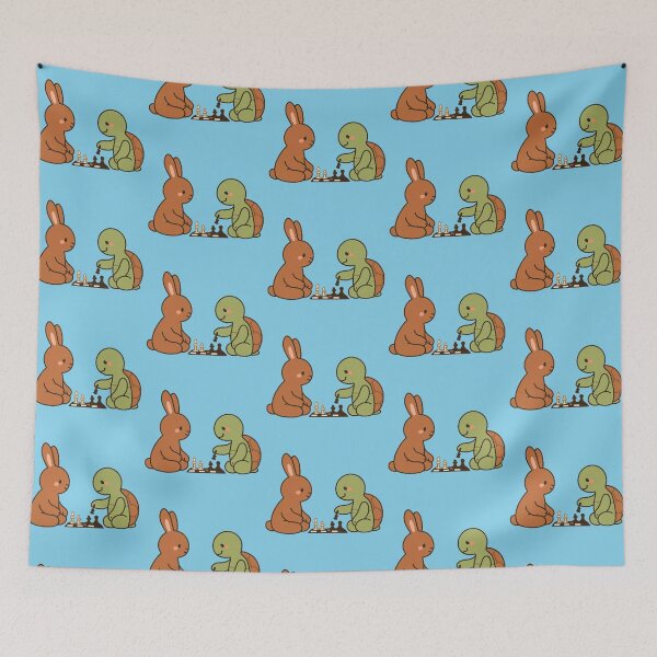 Item preview, Chess Buddies – Turtle and Bunny Game Time designed and sold by Dogandesighn.