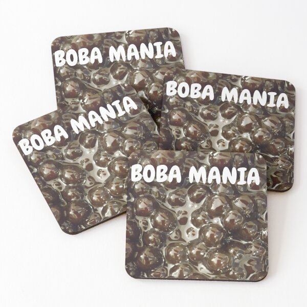 Artikelvorschau, Boba Mania - Lustige Bubble Tea Mania für Feinschmecker entworfen und verkauft von Myōhō Print Co..