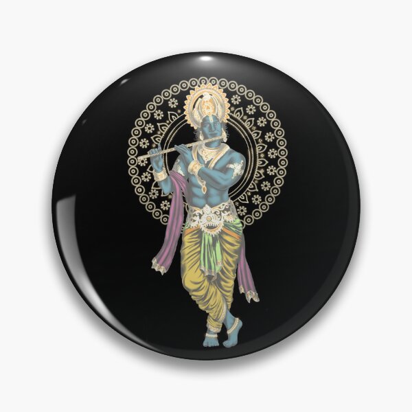 Artikelvorschau, Krishna spielt seine Flöte. entworfen und verkauft von nilamjram.